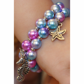 Great Pretenders Zeemeermin Armbanden Set, Mermaid Mist Bracelets, 2 stuks