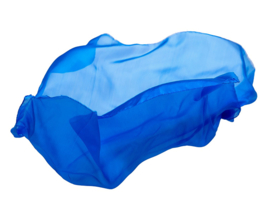 Sarah's Silks Speelzijde, Koningsblauw, 89 x 89 cm