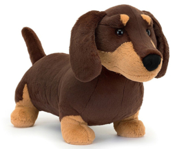 Jellycat Knuffel Teckel, Otto Sausage Dog Big, 55cm lang