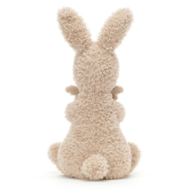Jellycat Knuffel Konijn met jong, Huddles Bunny, 24cm
