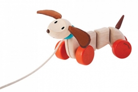 Plan Toys Trekdier hond, Happy Puppy