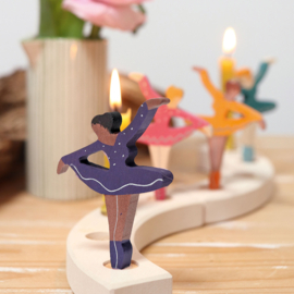 Grimm's Decoratiefiguur / Steker Ballerina, Lila