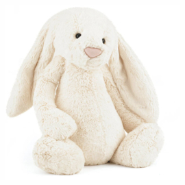 Jellycat Knuffel Konijn 51cm, Bashful Bunny Cream, Huge