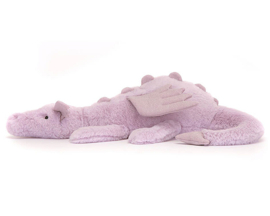 Jellycat Knuffel Draak, Lavender Dragon 50 cm