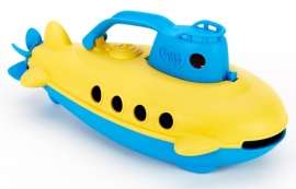 Green Toys Onderzeeer/ Duikboot 'Submarine' geel
