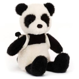 Jellycat Knuffel Panda met rugzak, Backpack Panda