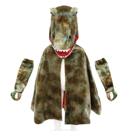 Dinosaurus Cape Grandasaurus T-Rex Cape met klauwen, 4-6 jaar