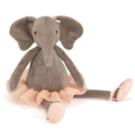 Jellycat Knuffel Olifant 33 cm, Dancing Darcey Elephant