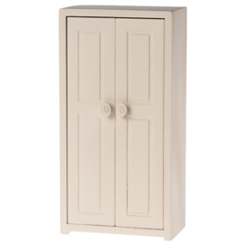 Maileg Houten Kledingkast voor muizen, Closet, Mouse - Cream