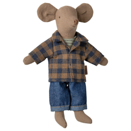 Maileg Vader Muis, Dad Mouse - Light Brown