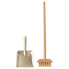 Maileg Bezem en Blik, Broom Set, Mini, 15cm