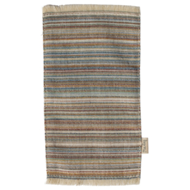 Maileg Poppenhuis Vloerkleed Gestreept, Rug Striped, Large, 13,5 x 7,5 cm