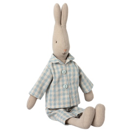 Maileg Rabbit Size 2, Pyjama geruit, 32 cm