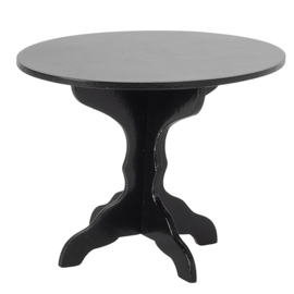 Maileg houten tafeltje ovaal, Miniature coffee table, hoogte 9cm