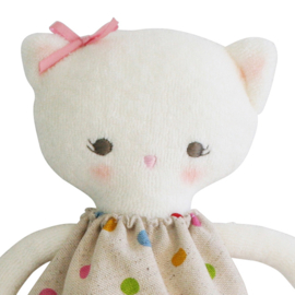 Alimrose Knuffel Poes, Mini Kitty Doll Gelati Spot, 21 cm
