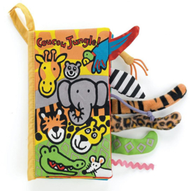 Jellycat Stoffen Knisperboekje, Coucou Jungle
