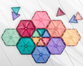Connetix magnetische tegels pastel - Geometry pack - 40 stuks
