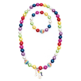 Eenhoorn Ketting en Armband, Gumball Rainbow