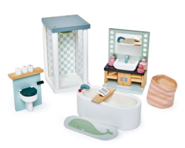 Poppenhuis Badkamer - Tender Leaf Toys