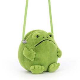 Jellycat Kikker Tasje, Ricky Rain Frog Bag, 17cm
