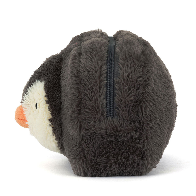 Jellycat Pinguin Etui, Peanut Penguin Pouch, 19cm