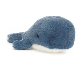 Knuffel Walvis, Wavelly Whale Blue 15cm