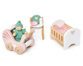 Poppenhuis Babykamer  - Tender Leaf Toys