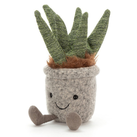 Jellycat Knuffel plant Aloe, Silly Succulent Aloe, 20cm