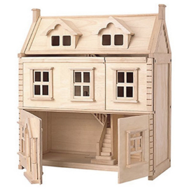 Plan Toys Houten Victoriaans Poppenhuis, Victorian Dollhouse