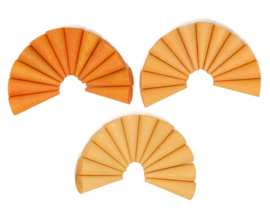 Grapat Mandala Kegels Oranje, 36 stuks