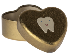 Maileg Tandendoosje, Tooth Box Small, Gold