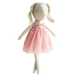 Alimrose Knuffel Konijn, Layla Bunny Blush Sparkle, 40 cm