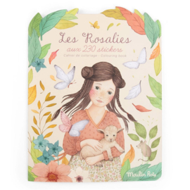 Moulin Roty Kleurboek / Stickerboek, Les Rosalies