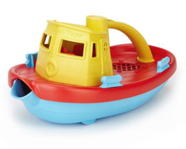 Green Toys Sleepboot Tugboat geel