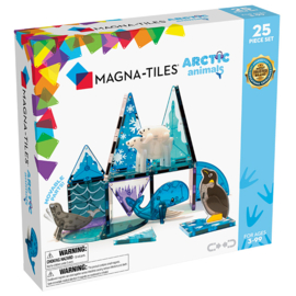 Magna-Tiles Magnetische tegels Arctic animals, 25 stuks