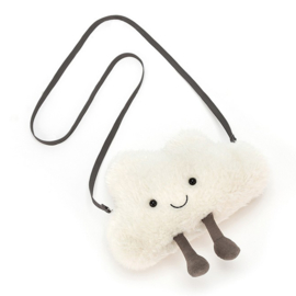 Jellycat Wolk Tasje, Amuseable Cloud Bag, 24cm