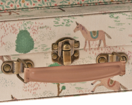 Maileg Set koffertjes bekleed met textiel, Suitcases with fabric