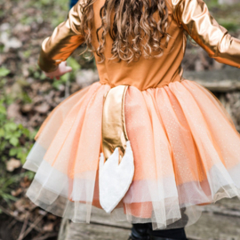 Jurk Vos met haarband, Woodland Fox Dress, 5-6 jaar