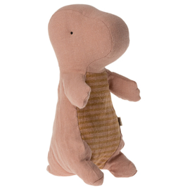 Maileg Knuffel Dino in Ei, Old Rose, 23cm