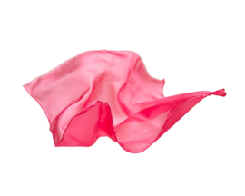 Sarah's Silks Speelzijde, Roze, 53 x 53 cm