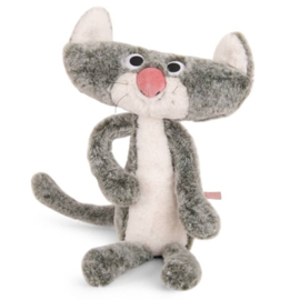 Moulin Roty Knuffel Kat 'Chaplapla / Plattekat', 32cm