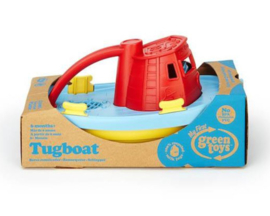 Green Toys Sleepboot Tugboat rood