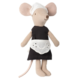 Maileg Grote Zus Muis, Bediende/Serveerster, Maid Mouse