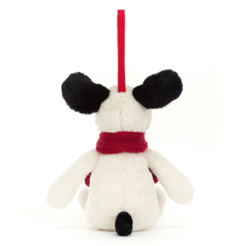 Jellycat Kerst Hanger Puppy 13cm, Bashful Puppy Decoration