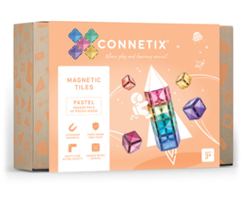 Connetix magnetische tegels pastel - Square pack - 40 stuks