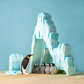 Bumbu Toys Houten Pinguins set
