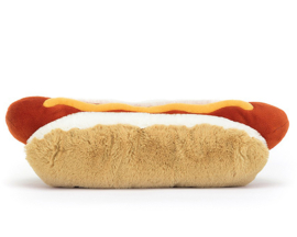 Jellycat Knuffel Hotdog, Amuseable Hot Dog, 25cm