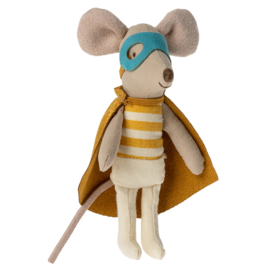 Maileg Superheld muis in doosje, Super hero Mouse