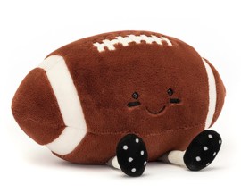 Jellycat Knuffel Football, Amuseable Sports American Football, 28cm