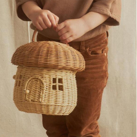 Olli Ella Paddenstoel huisje/tasje, Mushroom Basket